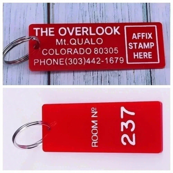 The horror movie overlook Hotel Keychain 237 - Picture 1 of 1